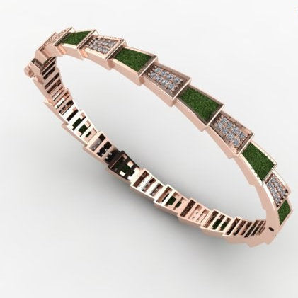 Rose gold kada