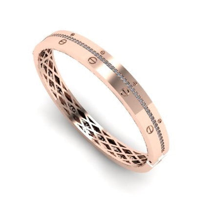 Rose gold kada