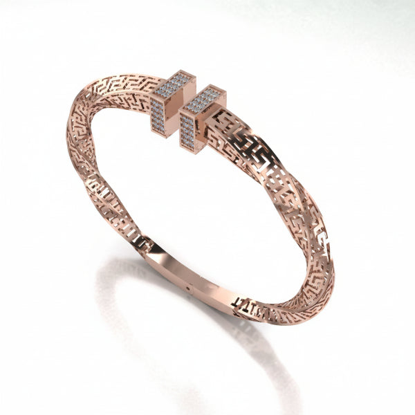Rose gold kada