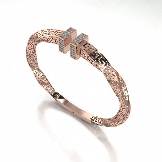 Rose gold kada