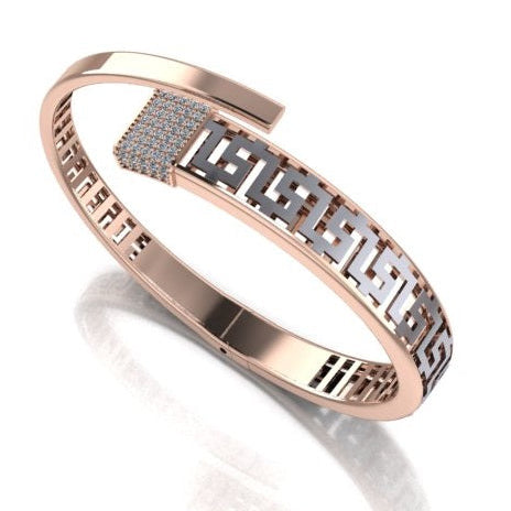 Rose gold kada