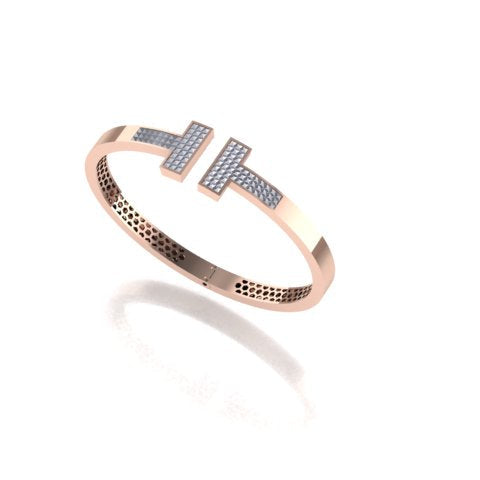Rose gold kada