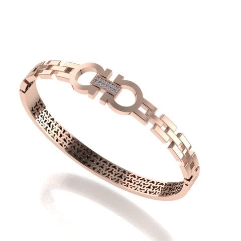Rose gold kada