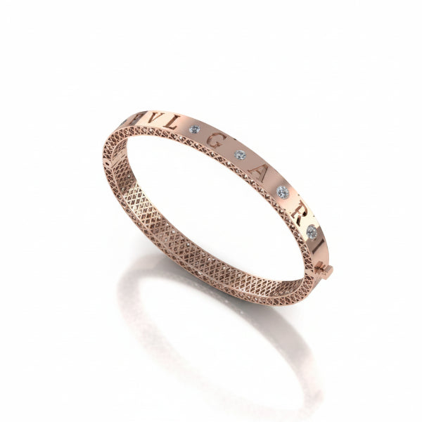Rose gold kada