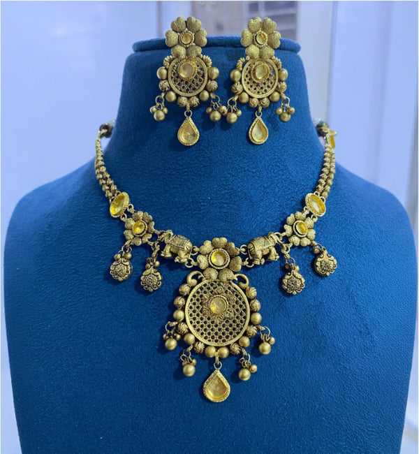 27gms flower Antique Design short haar