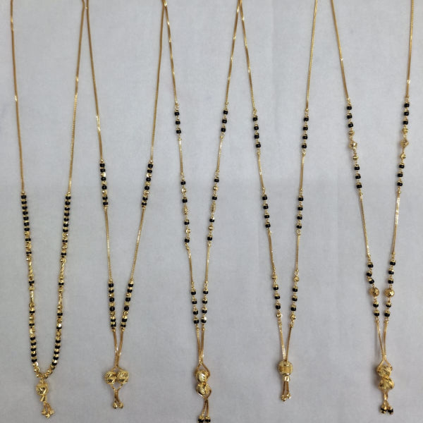 Short Mangalsutra with vertical para