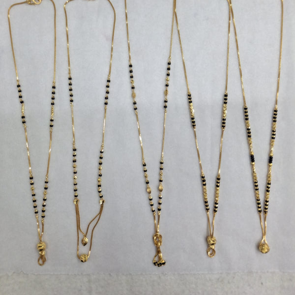 Short Mangalsutra with ball pendant