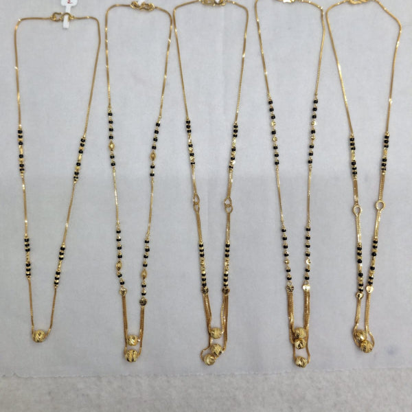 Short Mangalsutra with ball pendant