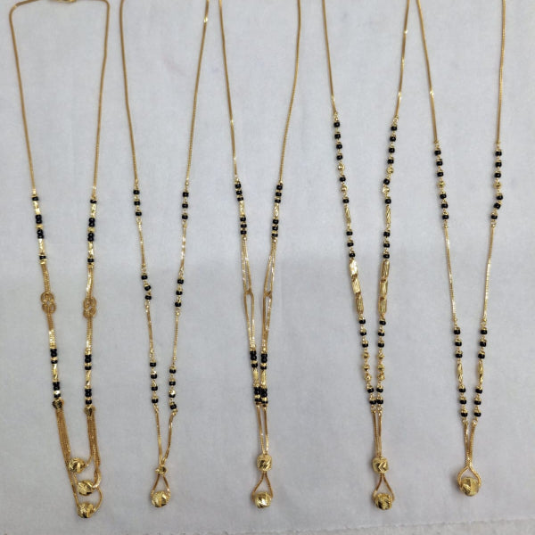 Short Mangalsutra with ball pendant