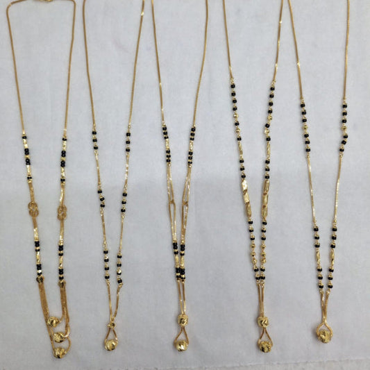 Short Mangalsutra with ball pendant