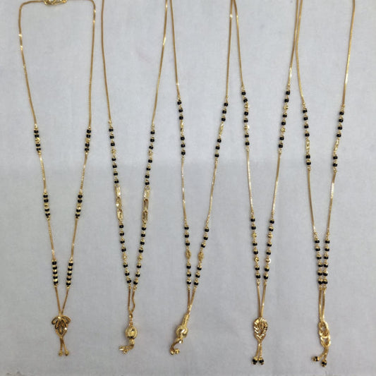 Short Mangalsutra with small pendant