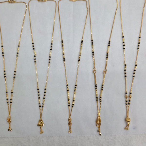 Short Mangalsutra with vertical para