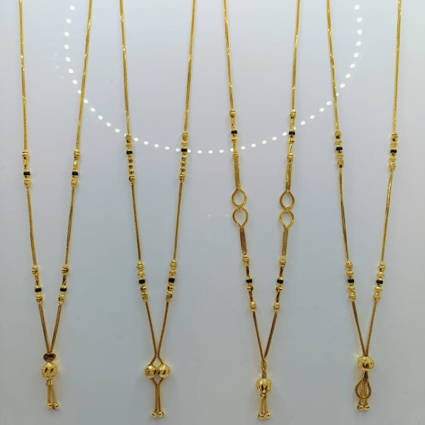 Short Mangalsutra with ball pendant