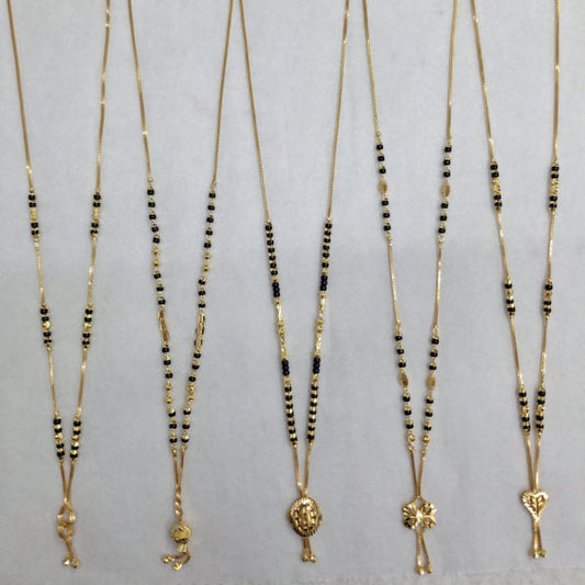 Short Mangalsutra with small pendant