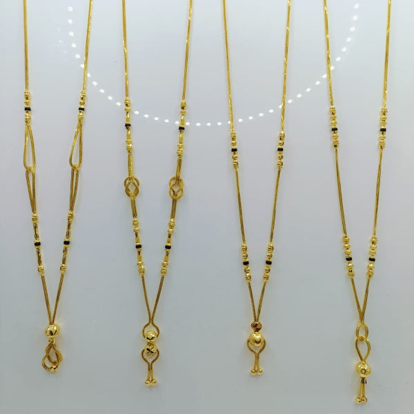 Short Mangalsutra with ball pendant