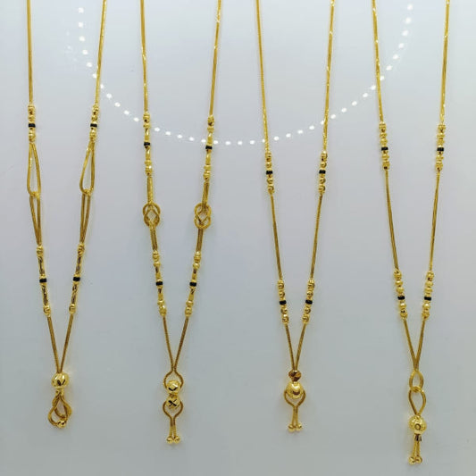 Short Mangalsutra with ball pendant