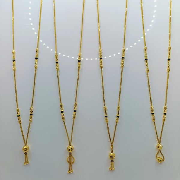 Short Mangalsutra with ball pendant