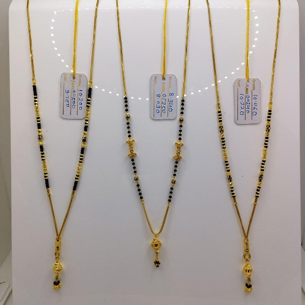 Short Mangalsutra with small pendant