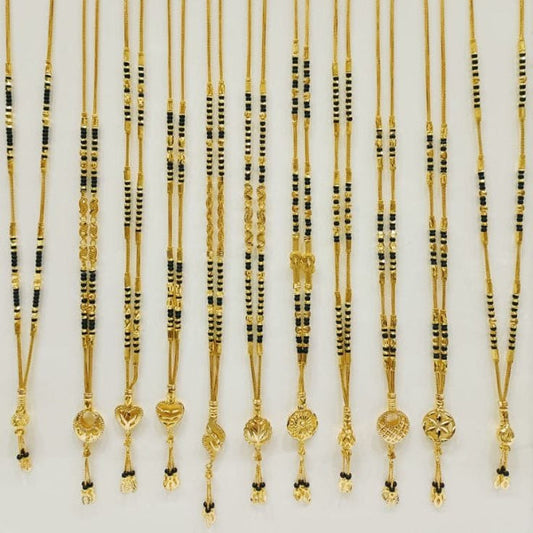 Short Mangalsutra with small pendant