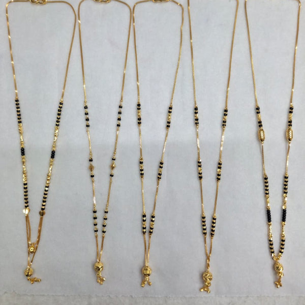 Short Mangalsutra with small pendant