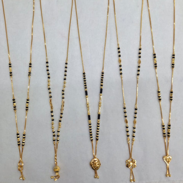 Short Mangalsutra with small pendant
