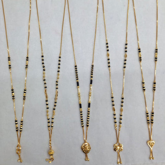 Short Mangalsutra with small pendant