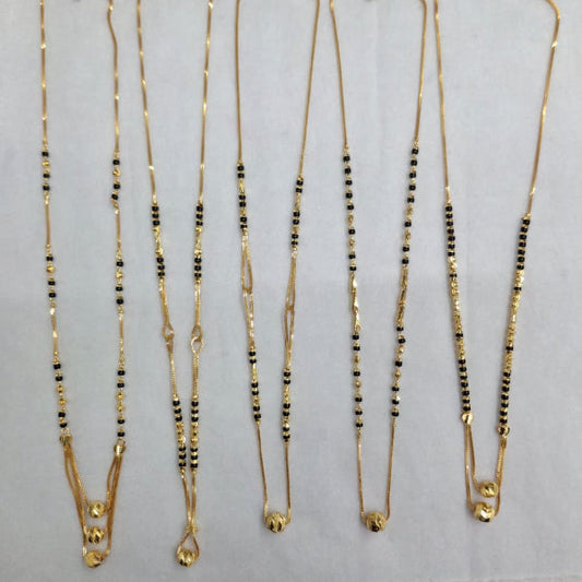 Short Mangalsutra with ball pendant