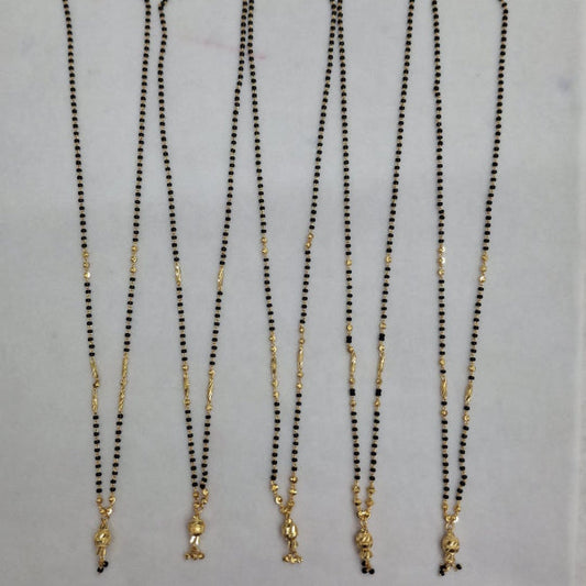 Short Mangalsutra with ball pendant