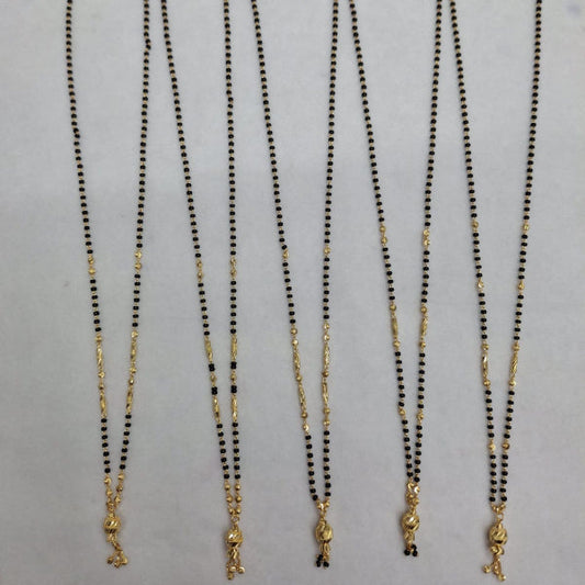 Short Mangalsutra with ball pendant