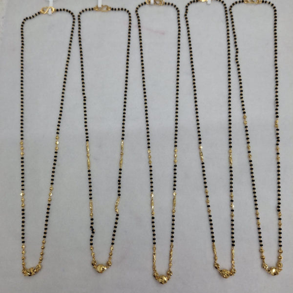 Short Mangalsutra with ball pendant