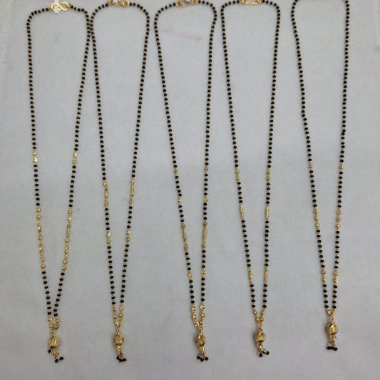 Short Mangalsutra with ball pendant