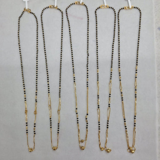 Short Mangalsutra with ball pendant