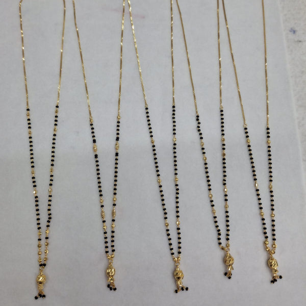 Short Mangalsutra with ball pendant