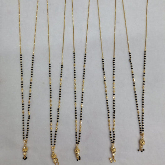 Short Mangalsutra with ball pendant