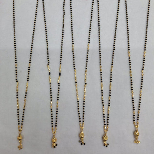 Short Mangalsutra with ball pendant