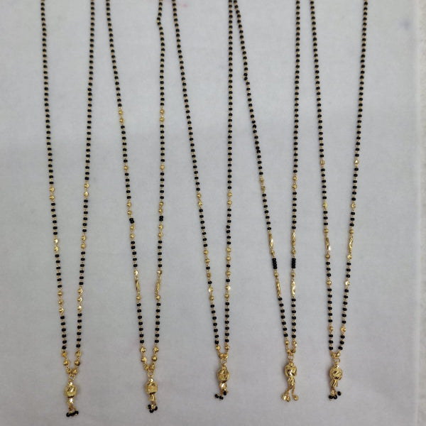 Short Mangalsutra with small pendant
