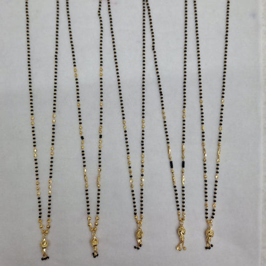 Short Mangalsutra with small pendant