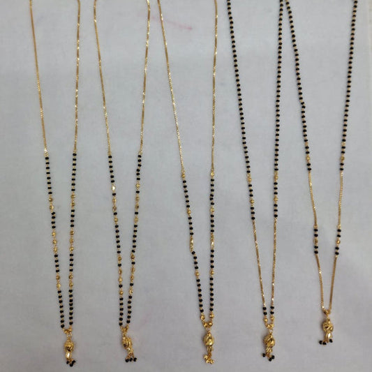 Short Mangalsutra with small pendant