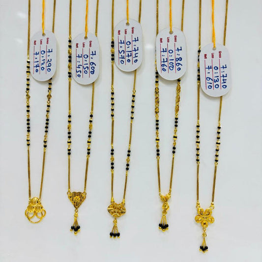 Short Mangalsutra with beautiful pendant