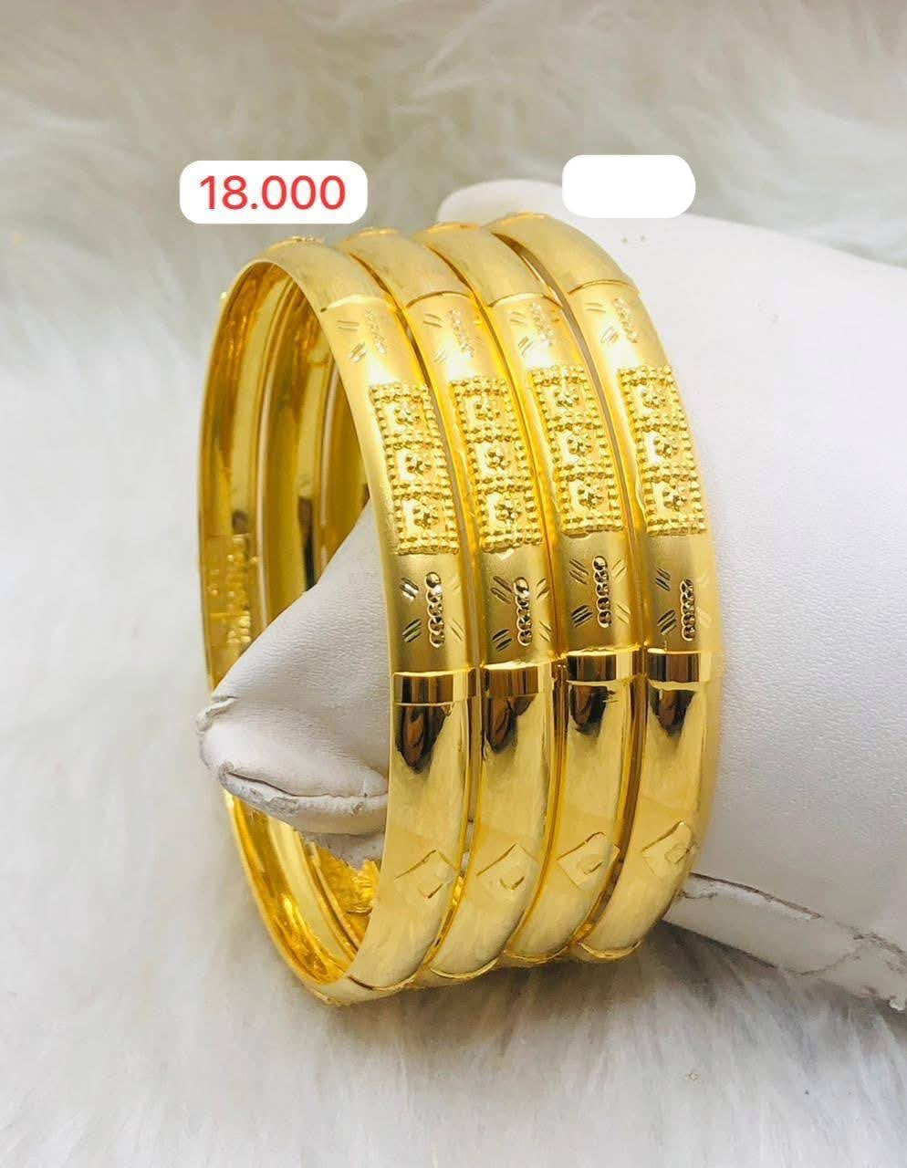 20gms Half round Bangles