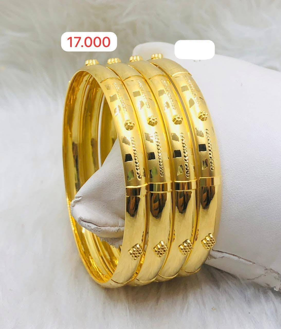 19gms Half round Bangles