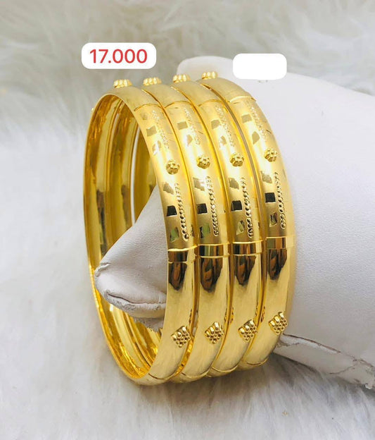 19gms Half round Bangles