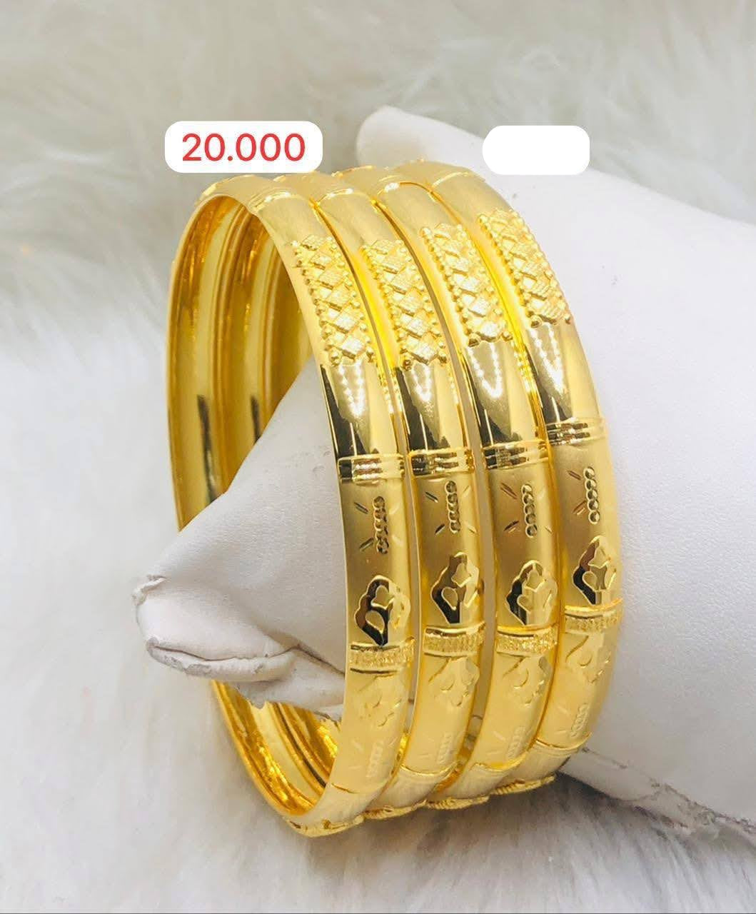 25gms Half round Bangles