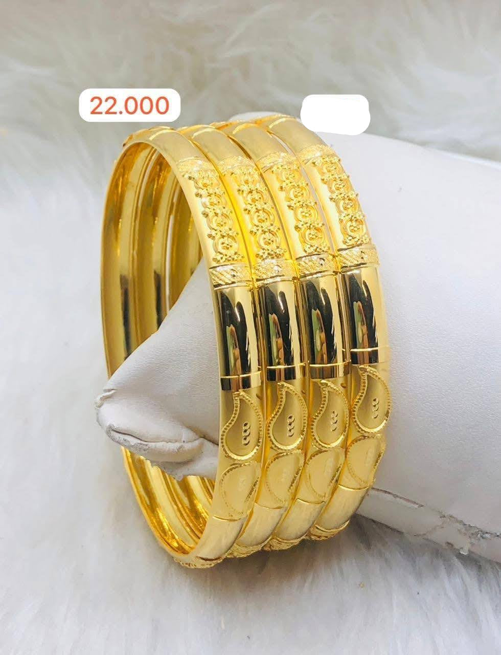 24gms Half round Bangles