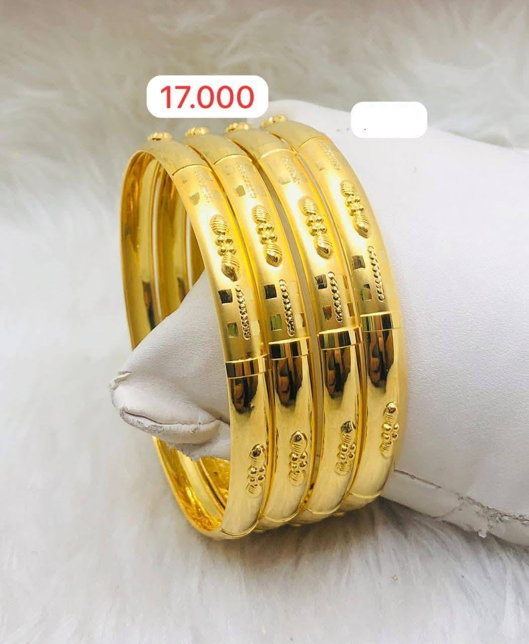 18gms Half round Bangles
