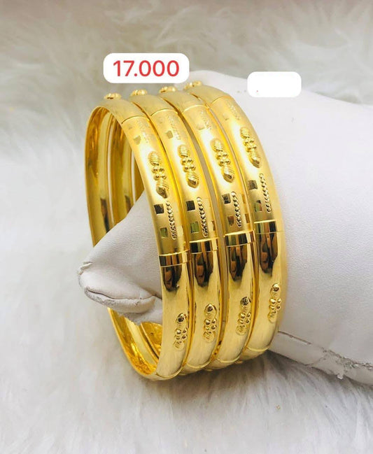 18gms Half round Bangles